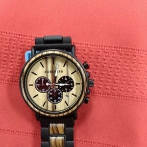 Black and Brown Men's Watch